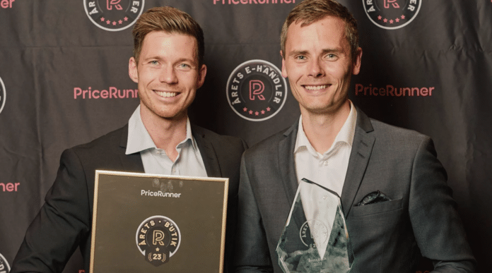 Pricerunner har kåret Årets E-handler 2023